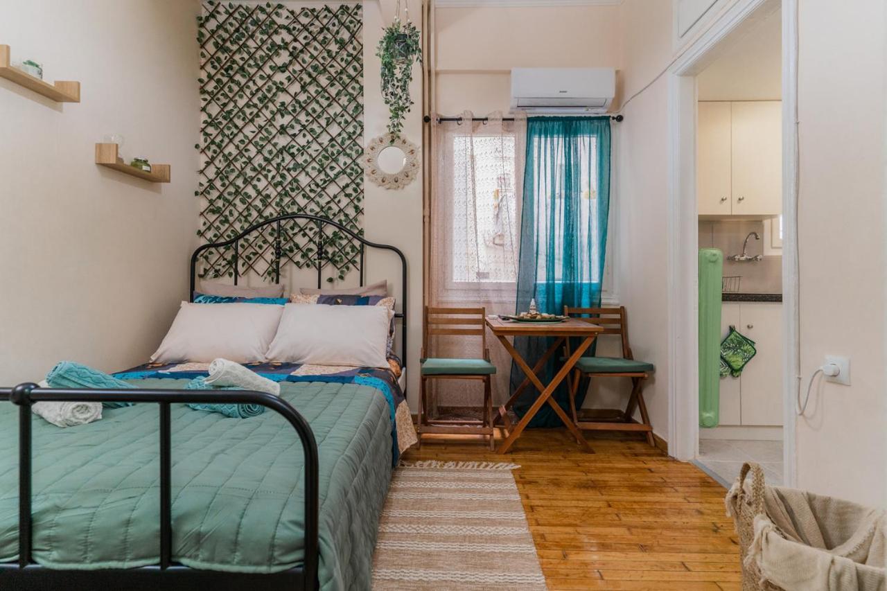 Green Boho Apartment Athènes Extérieur photo