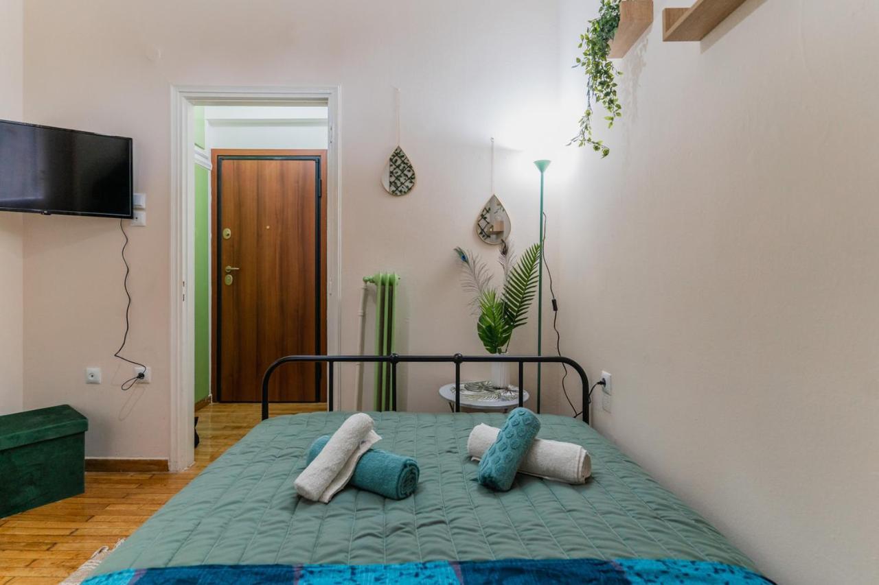 Green Boho Apartment Athènes Extérieur photo